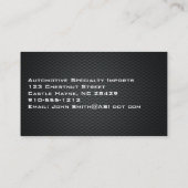 Carbon Fibre Professional-Visitekaartjes Visitekaartje (Achterkant)