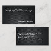 Carbon Fibre Professional-Visitekaartjes Visitekaartje (Voorkant / Achterkant)