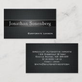 Carbon Fibre Professional-Visitekaartjes Visitekaartje (Voorkant / Achterkant)