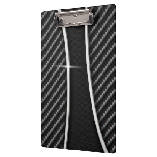 Carbon Fibre Style Klembord (Links)