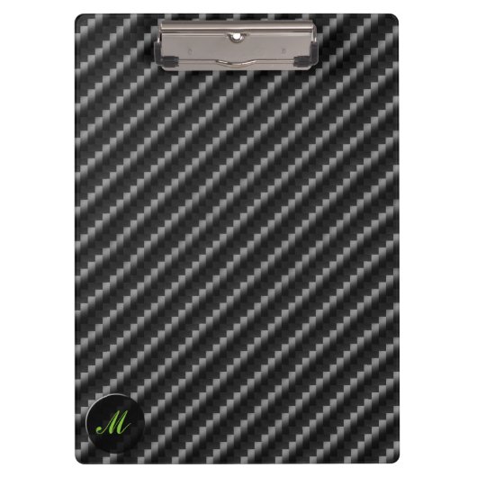 Carbon Fibre Style Klembord (Voorkant)