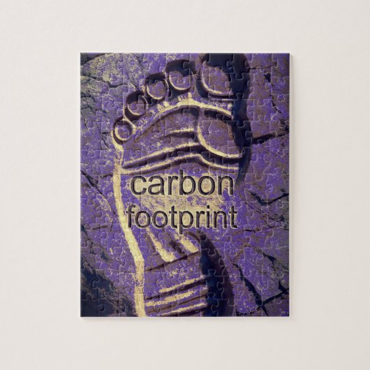 CARBON FOOTPRINT LEGPUZZEL (Verticaal)