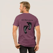 Carbon FootPrint Tri-Blend Shirt (Voorkant)