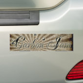 Carbon Jam Bumpersticker (Op auto)