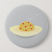 Carbonara_Illustratie Ronde Button 4,0 Cm (Voorkant)