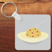 Carbonara_Illustratie Sleutelhanger (Voorkant)