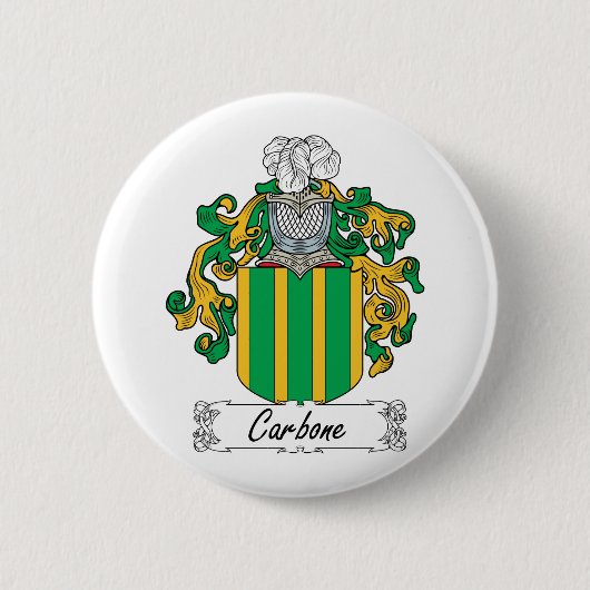 Carbone Family Crest Ronde Button 5,7 Cm (Voorkant)