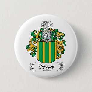 Carbone Family Crest Ronde Button 5,7 Cm