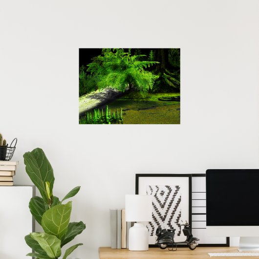 Carboniferous Fern Poster (Thuiskantoor)