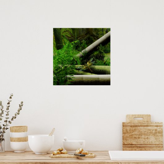 carboniumbos poster (Keuken)