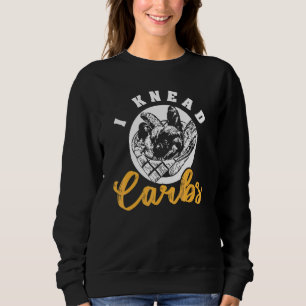 Carbs met gebarsten artikelen — ontwerp trui