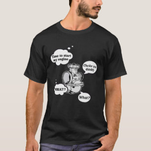 Carburateur Choke Me Daddy Biker T-shirt