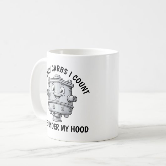 Carburateur Koffiemok (Voorkant links)