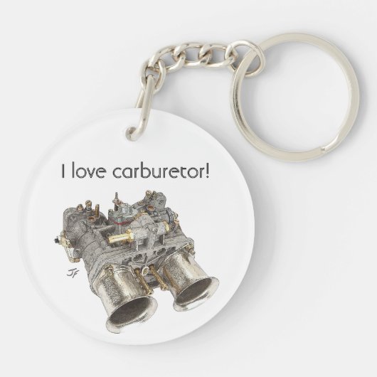 Carburateur Sleutelhanger (Achterkant)