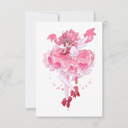 carcaptor sakura , sakura , anime , sleeve , sakur kaart (Voorkant)