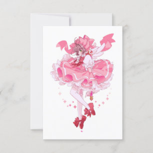 carcaptor sakura , sakura , anime , sleeve , sakur kaart