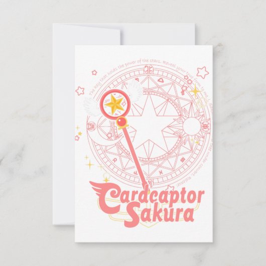 carcaptor sakura , sakura , anime , sleeve , sakur kaart (Voorkant)