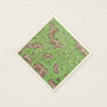 Carcassone Board servetten