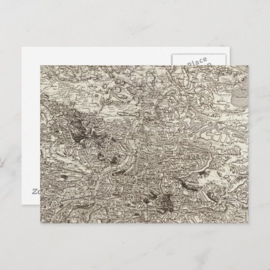 Carcassonne Briefkaart (Voorkant / Achterkant)