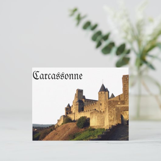 Carcassonne Briefkaart (Staand voorkant)