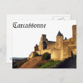 Carcassonne Briefkaart (Voorkant / Achterkant)