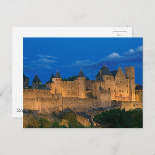 Carcassonne Briefkaart (Voorkant / Achterkant)