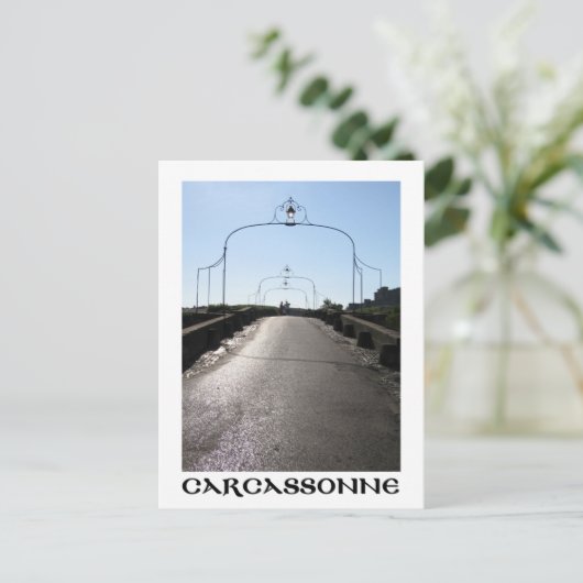 Carcassonne Briefkaart (Staand voorkant)