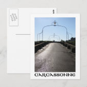 Carcassonne Briefkaart (Voorkant / Achterkant)
