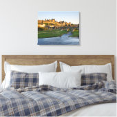 Carcassonne Canvas Afdruk (Insitu (Slaapkamer))
