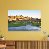Carcassonne Canvas Afdruk (Insitu (Woonkamer))