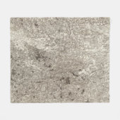 Carcassonne Fleece Deken (Voorkant (Horizontaal))