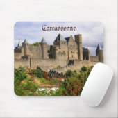 Carcassonne fortress in Frankrijk Muismat (Met muis)