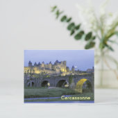 Carcassonne France briefkaart (Staand voorkant)