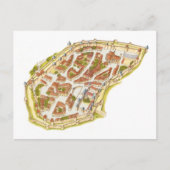 Carcassonne France. Uitzicht Briefkaart (Voorkant)