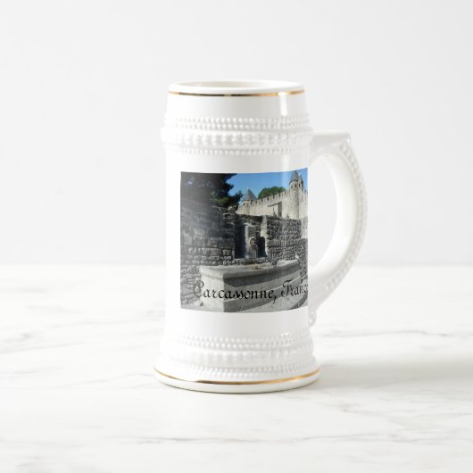 Carcassonne, Frankrijk Bierpul (Voorkant rechts)