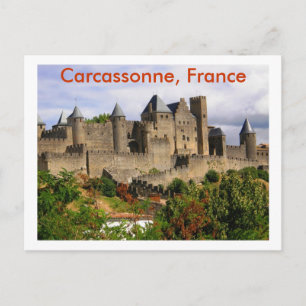Carcassonne, Frankrijk Briefkaart