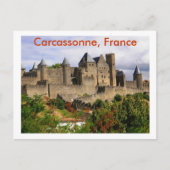 Carcassonne, Frankrijk Briefkaart (Voorkant)