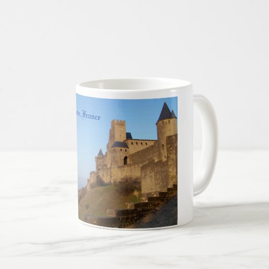 Carcassonne, Frankrijk Koffiemok (Voorkant rechts)
