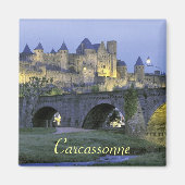 Carcassonne Frankrijk magneet (Voorkant)