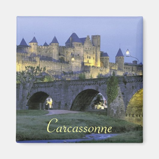 Carcassonne Frankrijk magneet (Voorkant)