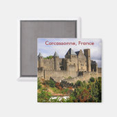 Carcassonne Frankrijk Magneet (Voorkant / Achterkant)
