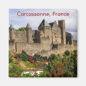 Carcassonne Frankrijk Magneet (Voorkant)