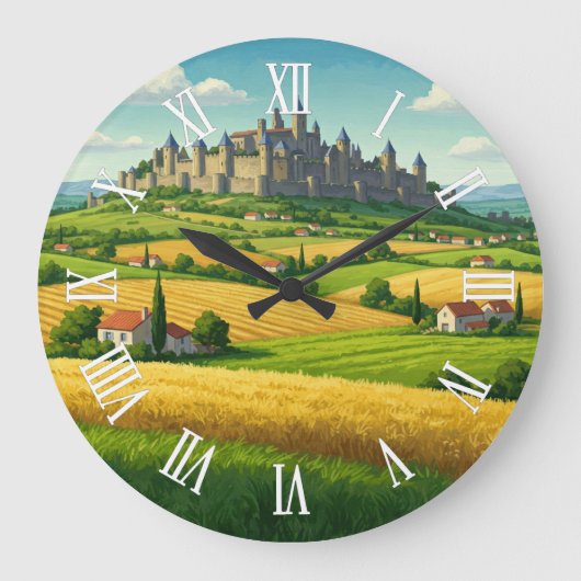 Carcassonne Frankrijk Reizen Grote Klok (Voorkant)