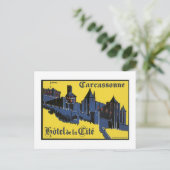 carcassonne Hotel Briefkaart (Staand voorkant)