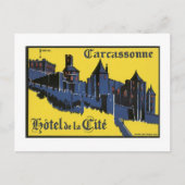 carcassonne Hotel Briefkaart (Voorkant)