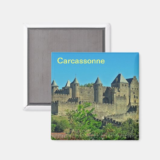 Carcassonne magneet (Voorkant / Achterkant)