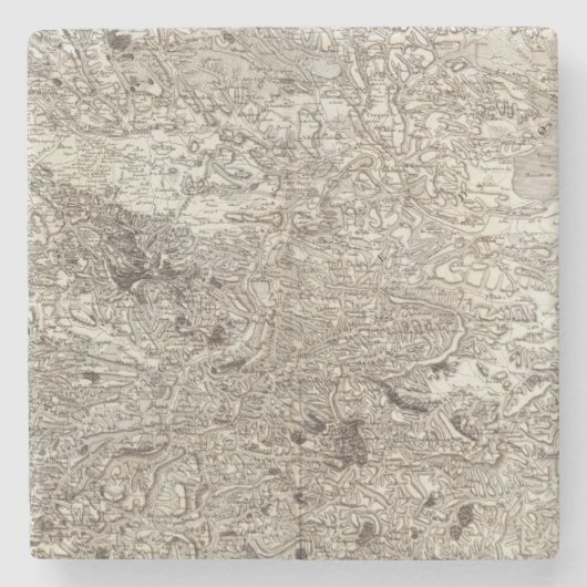 Carcassonne Stenen Onderzetter (Voorkant)