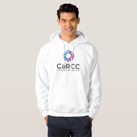 CaRCC Mannen Hoodie (Voorkant volledig)