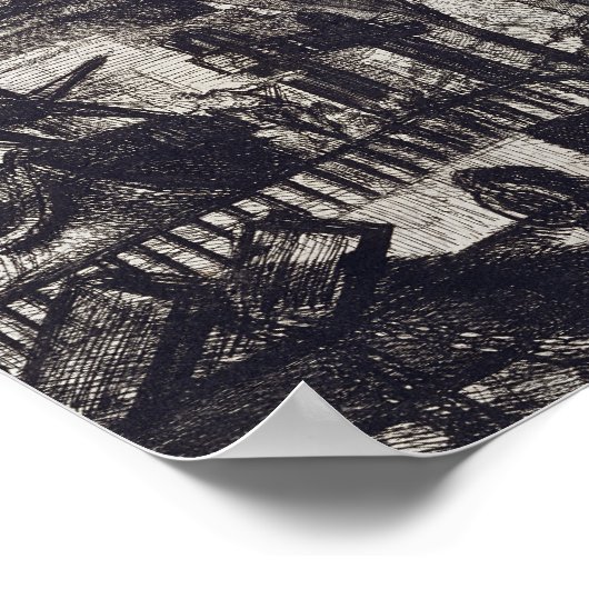 Carceri VII, 1760 Poster (Hoek)