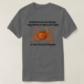 Carcinization Alles wordt krab Classic TShi T-shirt (Design voorkant)